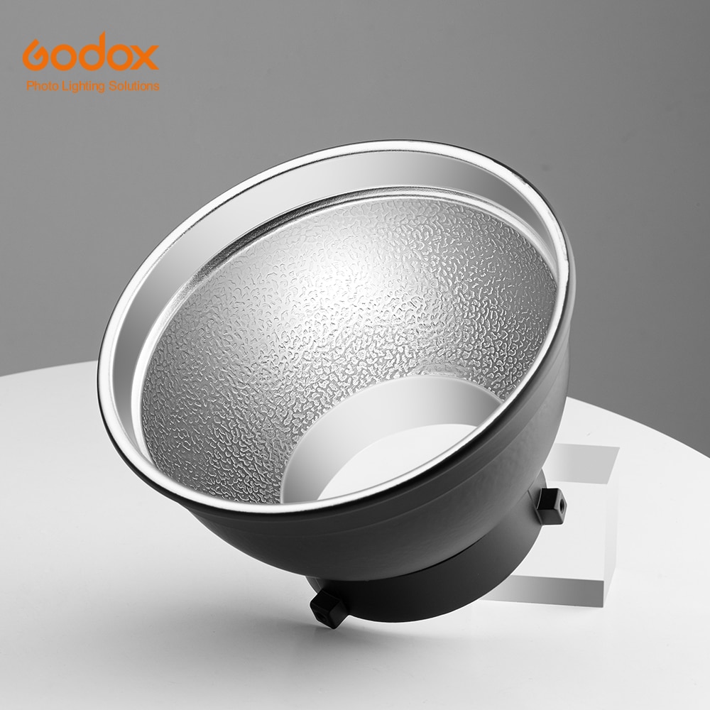 Reflector Bowens estándar de 183mm, montaje para Godox DE400, SK400II, SL-60W, SL-150W, SL150II, Flash de foto estroboscópica de estudio