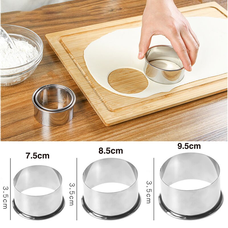 Kitchen Dumpling Maker Stainless Steel Dumpling Making Mold For Chinese Year Kitchen Accessories Baking Mold Dumpling Styler