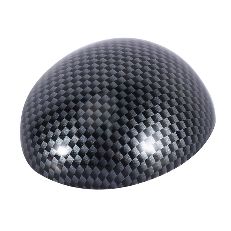 Abs koolstofvezel stijl a/t versnellingspookknop kopgreep autohoes trim geschikt voor civic 8th 2006