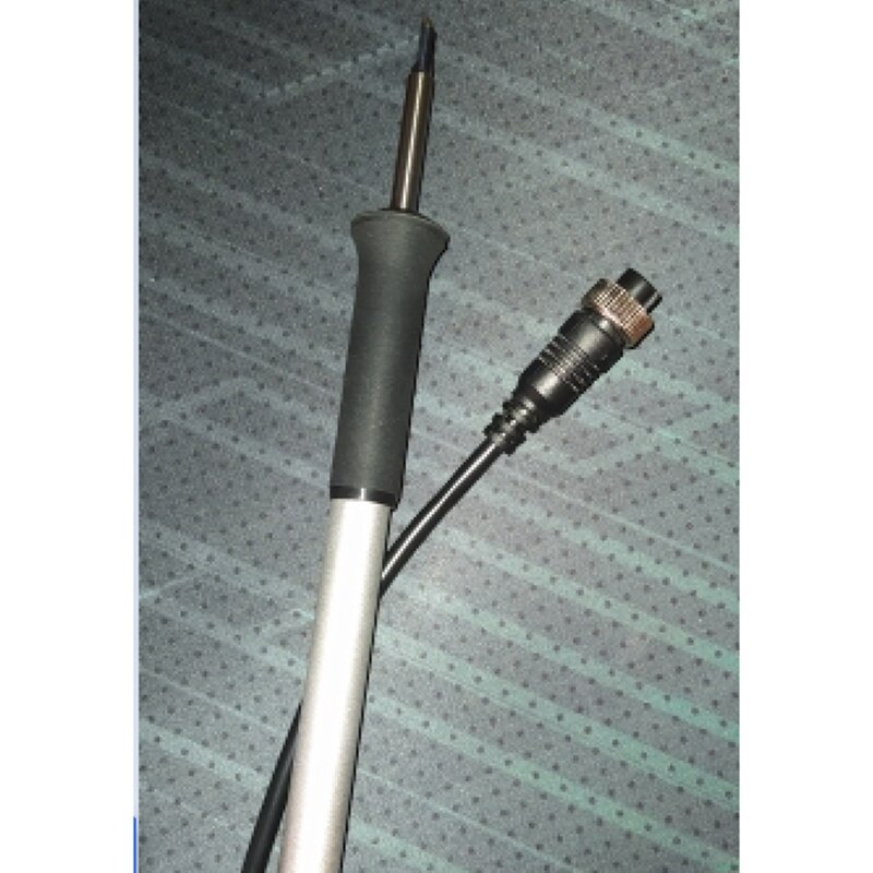 T12 12mm Metal Aluminum Handle for OLED/LED Digital Electric Soldering Station for T12 Solder Tips GX12 5Pin Plug