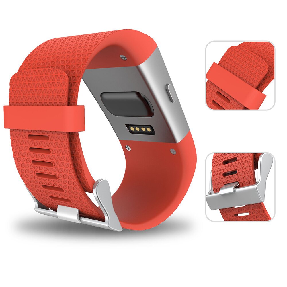 Verstelbare Vervanging een Smart Horloge Band Polsband voor Fitbit Surge