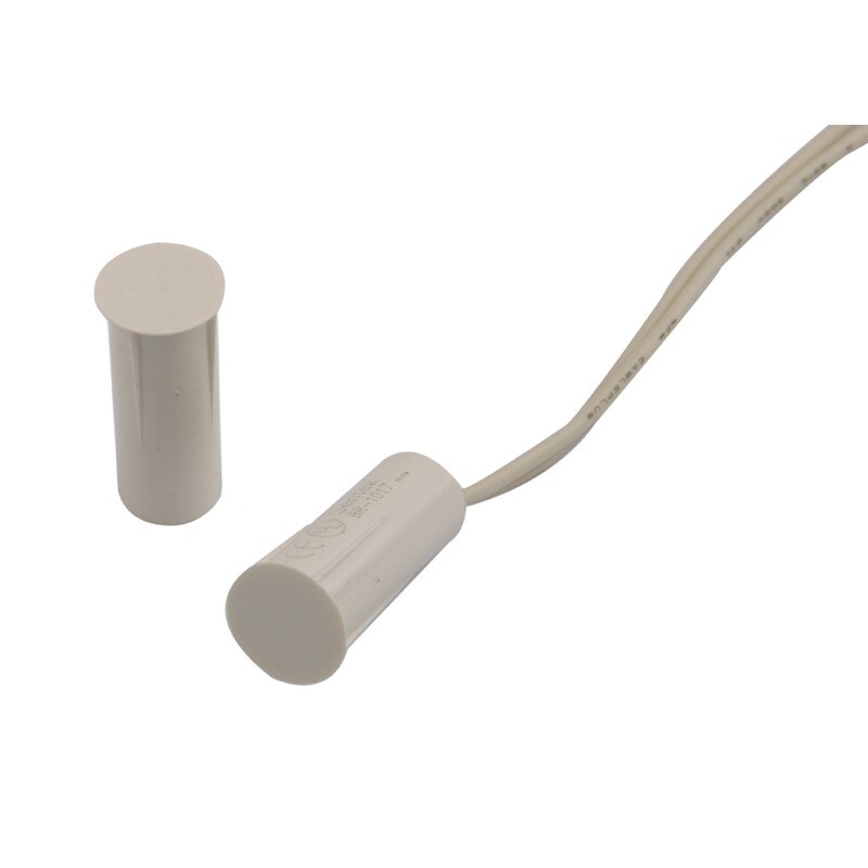5 Stks/partij Wit RC-33 Verzonken Wired Beveiliging Window Deur Contact Sensor Alarm Magnetische Reed-schakelaar Voor Thuis Raam Deur Sensor