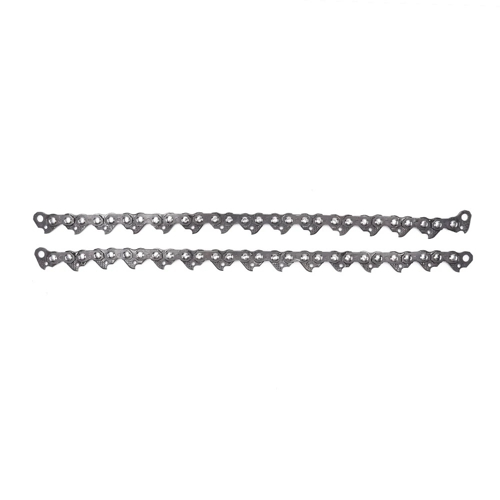 Accesorios para desbrozadora, 2 piezas, cadena de Metal, línea de corte para cabezal de desbrozadora, cadena para cabezal de corte, cadena resistente al desgaste