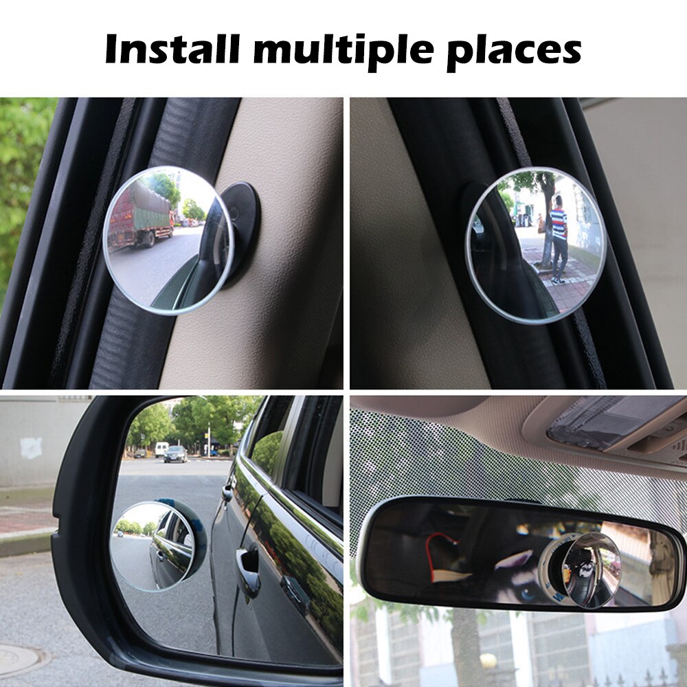 Peili pyöreä kupera yleispeili autoon pyöreä kupera peili pieni pyöreä sivuverhoilupiste pysäköintipeili