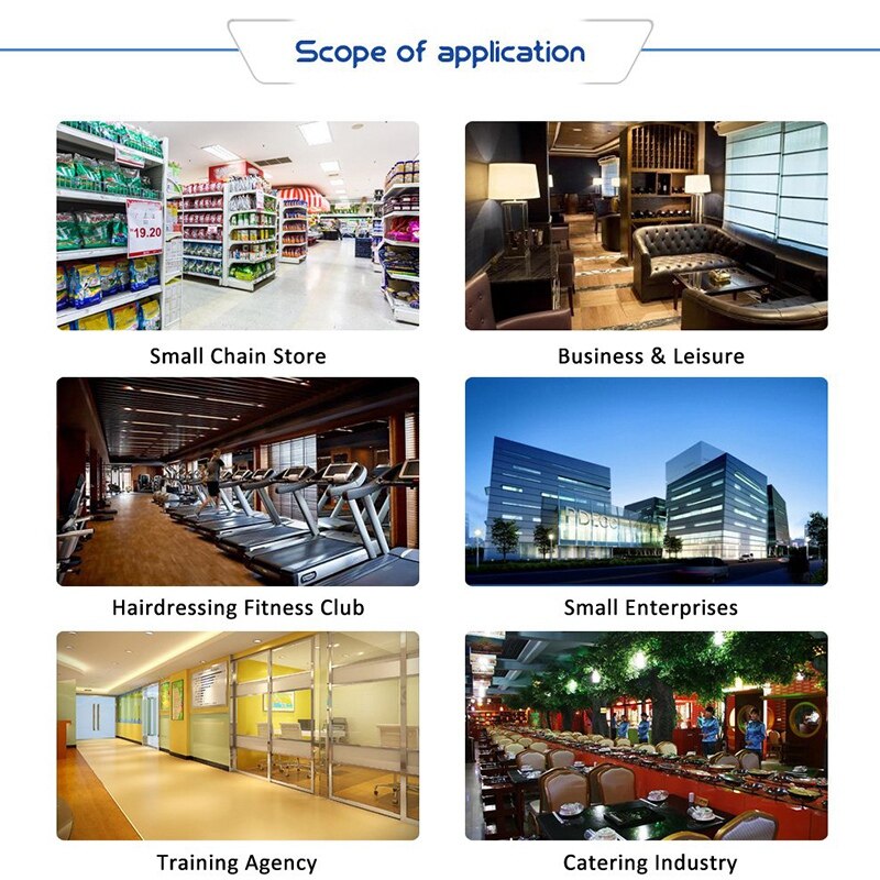US Plug, H2 ligent Biological Fingerprint Password Attendance Machine Employee Sign-In Recorder