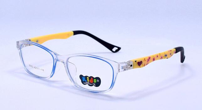 Montura óptica para niños, gafas para niños, montura óptica para niñas, transparente, graduadas, flexibles, TR, 8803: C7