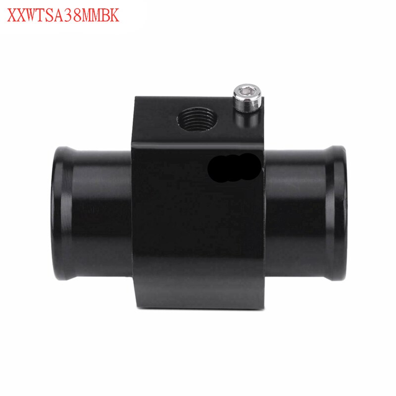 Wasser Temp Gauge Kühler Temperatur Wasser Temp Joint Rohr Sensor Schlauch Adapter 40mm 38mm 36mm 34mm 32mm 30mm 28mm 26mm: XXWTSA38MMBK