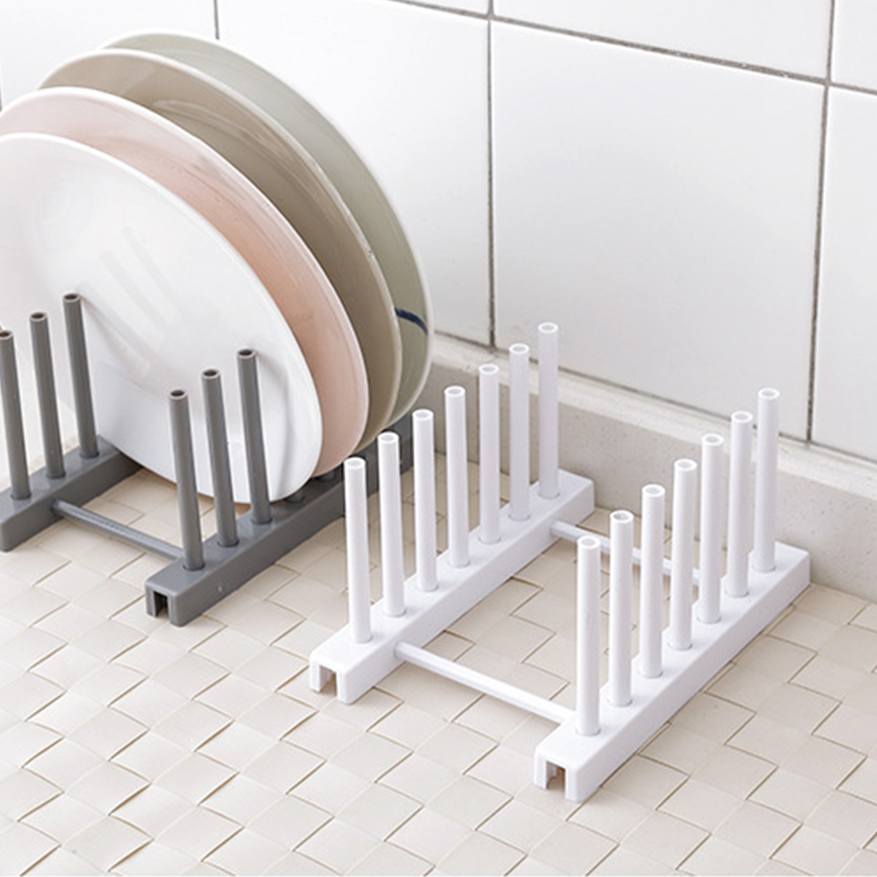 Bamboo Dish Rack Dishes Drainboard Drying Drainer Storage Kitchen Cabinet Organizer Accessories Flatware Dish Rack Shelf