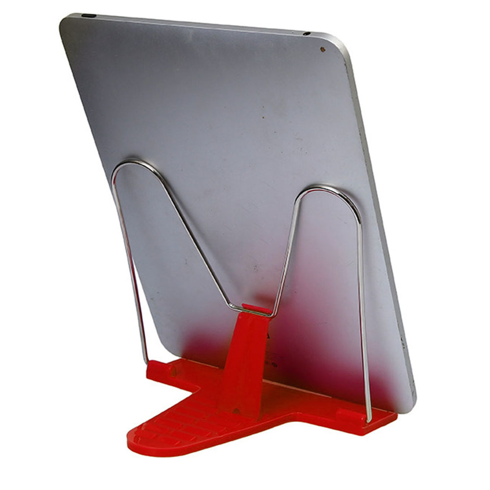 Bibliotheek Boek Stand Kantoor Boekensteunen Lichtgewicht Verstelbare Houder Voor Thuis Desktop Plastic Fold Reading Frame Muziek Lakens