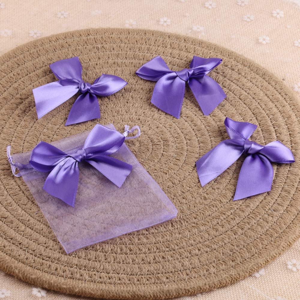 20/50 Uds. Lazos de cinta coloridos, cinta de satén de poliéster, lazo, sombreros de flores, ropa, , de boda, decoración artesanal DIY