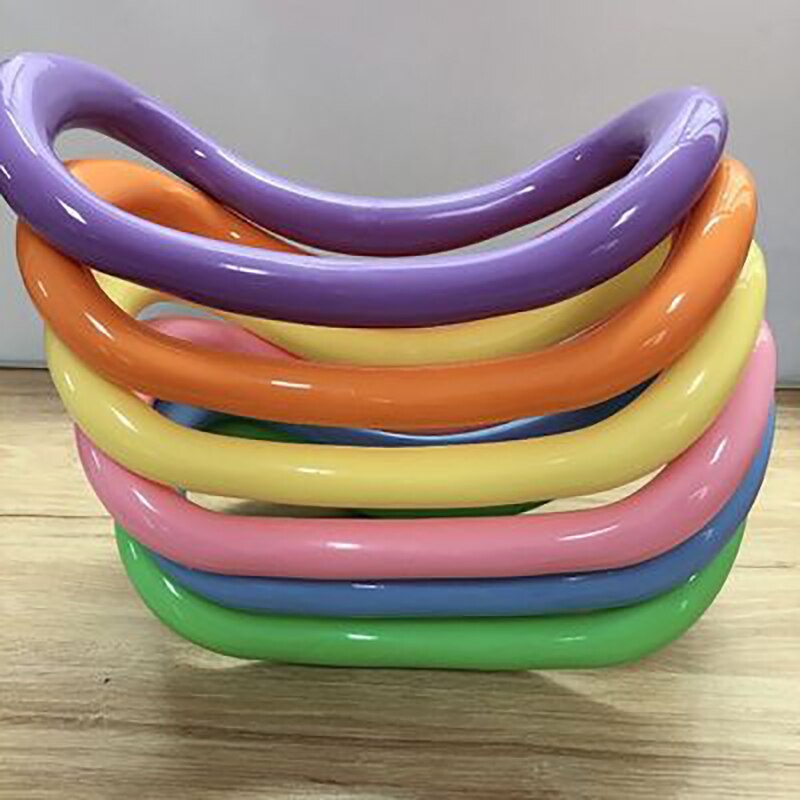 Yoga rek- en strekring fitnessring yoga assist pilates lean body fitness oefening shaping yoga cirkel magische ring
