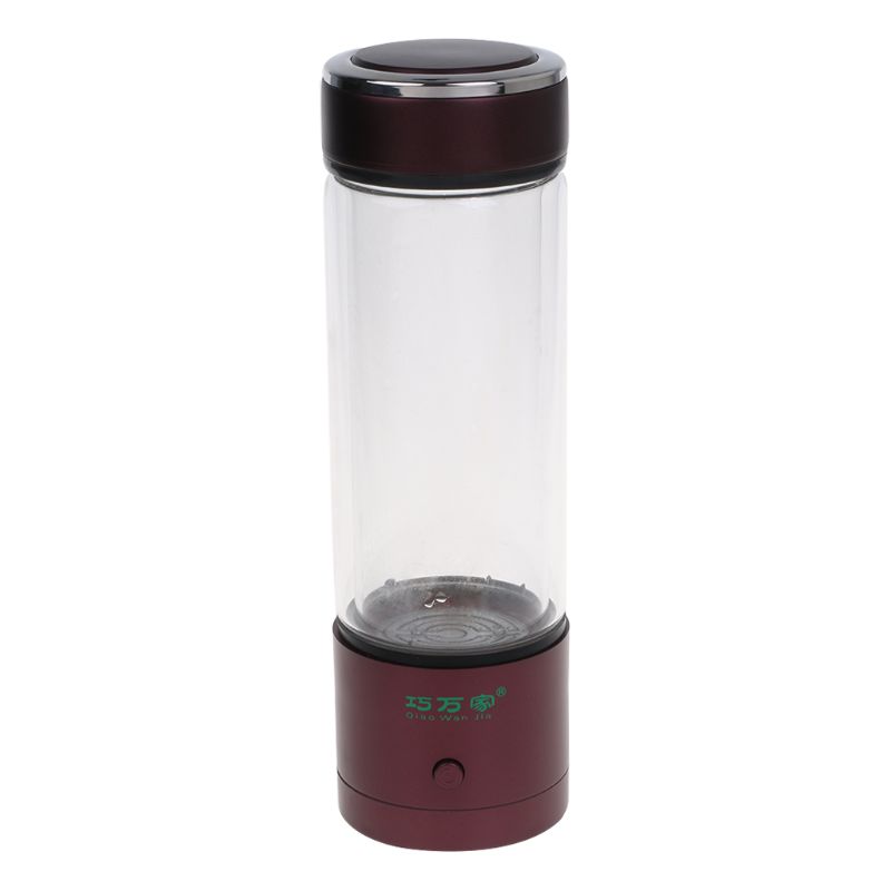 Double-layer Rich Hydrogen Water Generator Bottle SPE/ PEM Water Ionizer Bottles H2 & O2 Seperate