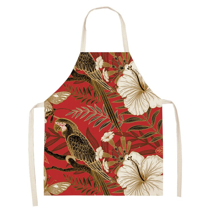 Retro Flower Kitchen Apron Series: WQ0129-9