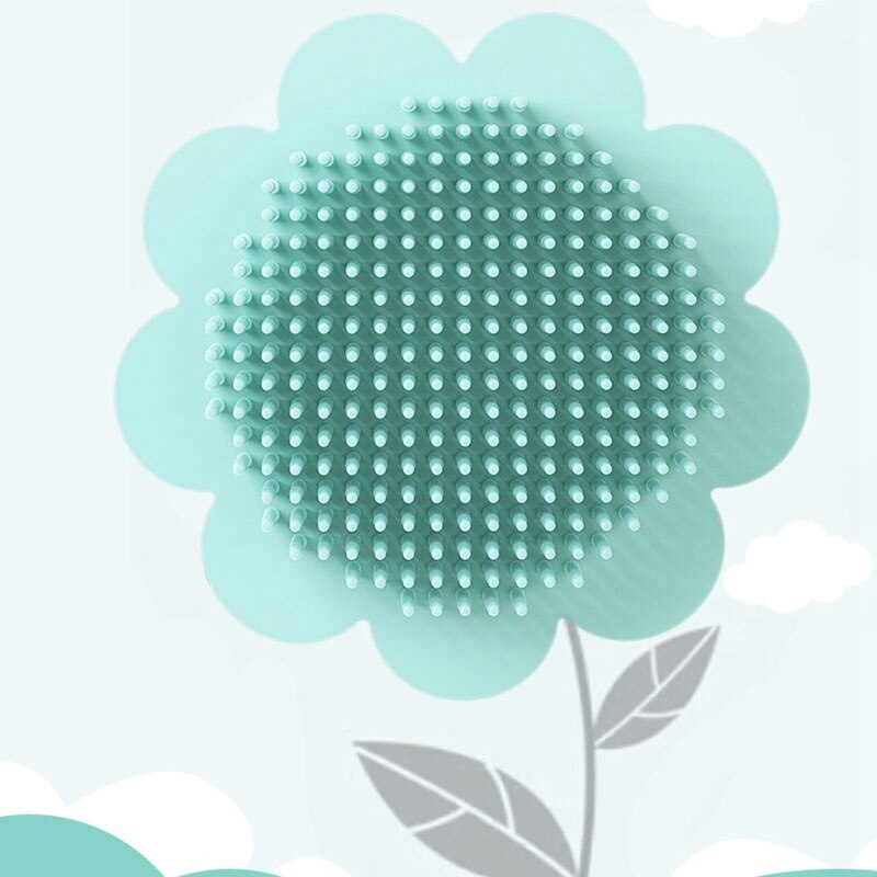 Baby Silicone Shampoo Brush Clean Exfoliating Silicone Brush Shower Bath Care Household Tools for Scalp Massage