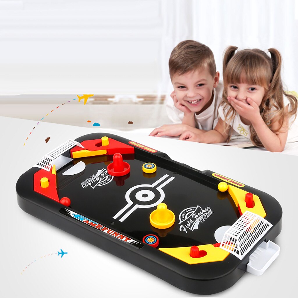 Mini Eishockey Tabelle Spiel Für freundlicher FußBall & Eis Schreibtisch Interaktive Spielzeug Anti-betonen Lustige Spielereien Party Spiele Für freundlicher