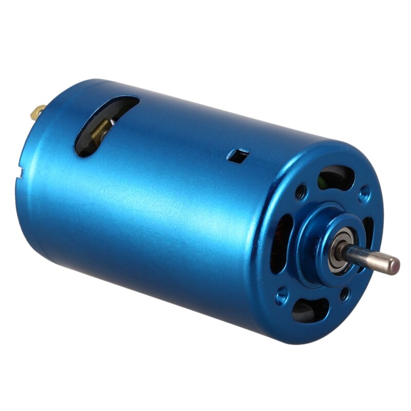1Pc Blue RS-550 DC Motor High Speed Large Torque RC Car Boat Model 12V 24V 30000RPM