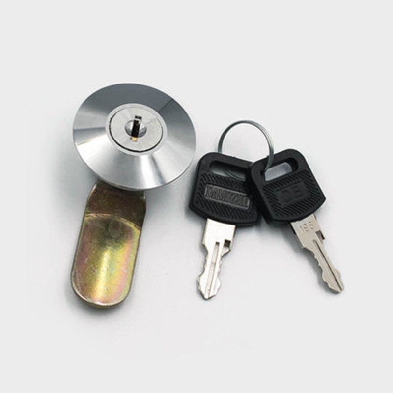 High door lock Useful Steady Cam Lock padlock for Security Door Cabinet Mailbox Drawer Cupboard camlock 16mm + 2 Keys