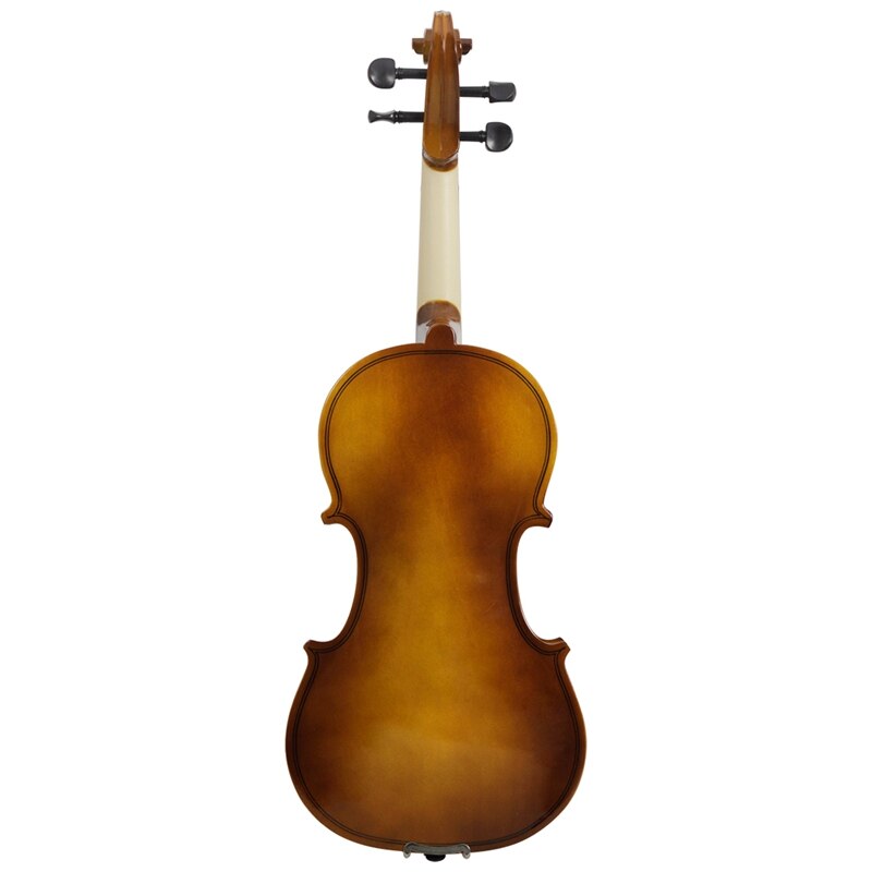Violín acústico de tamaño completo 4/4, violín con caja arco colofonia