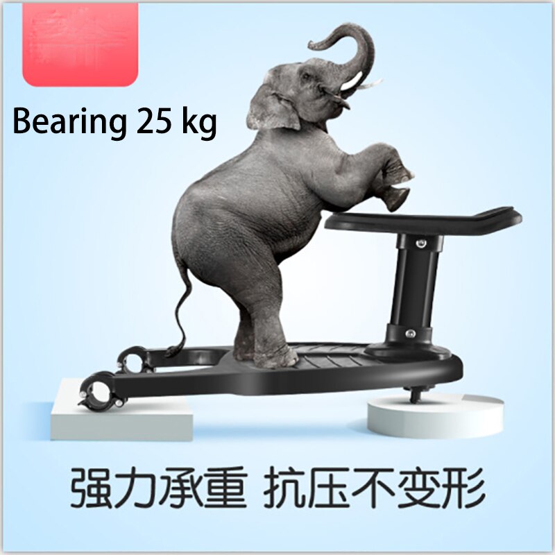 freundlicher Kinderwagen Pedal Adapter Zweite Art Hilfs Anhänger Zwillinge Rolle Tramper freundlicher Stehen Platte mit Sitz