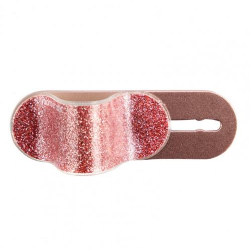 U-Vormige Universele Mobiele Telefoon Grip Stand Back Sticker Vinger Ring Houder Ondersteuning Duurzaam Wasbaar Mobiele Telefoon Houder Stands: Rose Golden