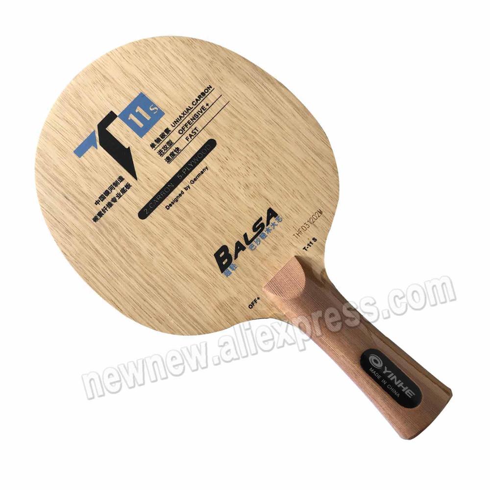 Yinhe T-11 + T 11 + T11S T-11S Tafeltennis Pingpong Blade