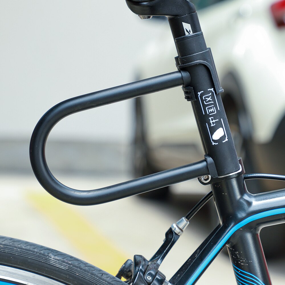 WEST BIKING Bicycle U Lock Anti-theft MTB Road Mountain Bike Motorcycle Lock Bike Wheel Lock Cycling Lock Bicycle Accessories