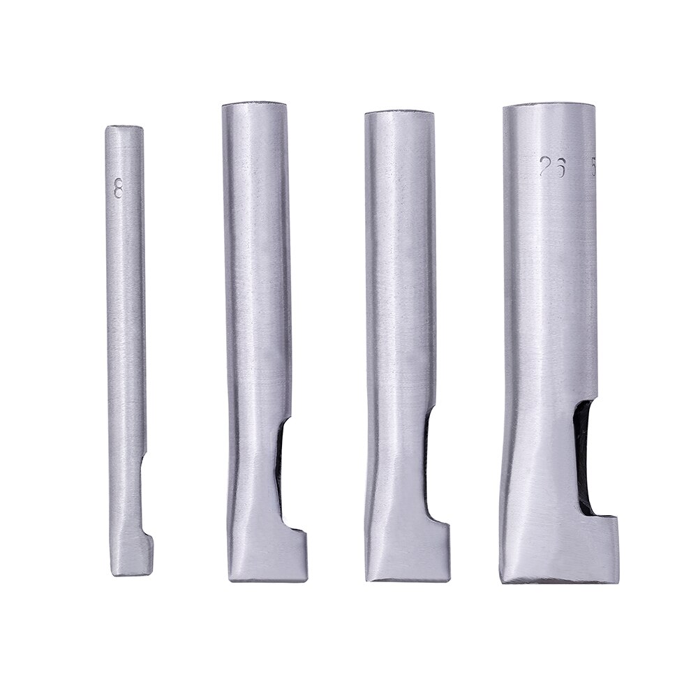 LMDZ 1Pcs Oval Shape Hollow Hole Punch Cutter Leather Tool Belt Watch Band Gasket Craft Tools Hollow Puncher Belt Punch 4mm-5mm