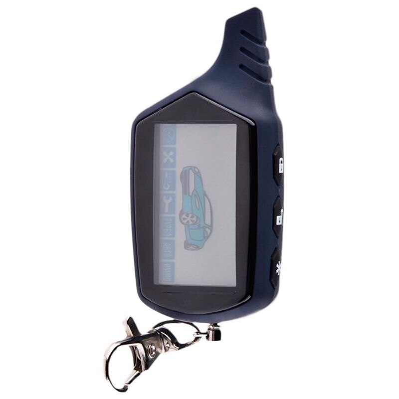 Anti-Theft System Lcd Remote Controller For 2 Way Car Alarm System Starline Engine Starter Fob Keychain Lcd Body Remote