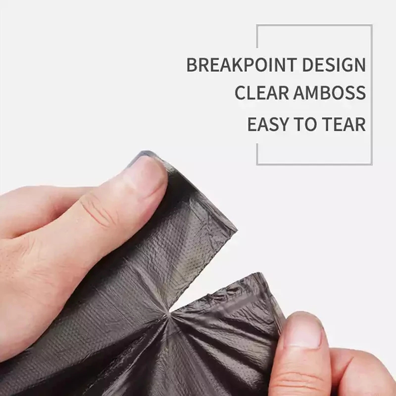 100 stücke Gemischte Farbe Einweg Mülleimer Taschen Verdicken Flache Mund Küche Lagerung Müll Taschen Biologisch Abbaubare Reinigung Lagerung Tasche