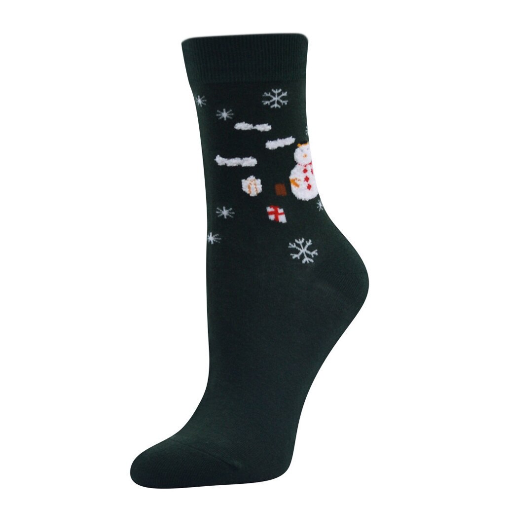 Happy Socks Women Unisex Christmas Vintage Cashmere Funny Long Sock Kawaii Comfortable Socks Носки Женские: D