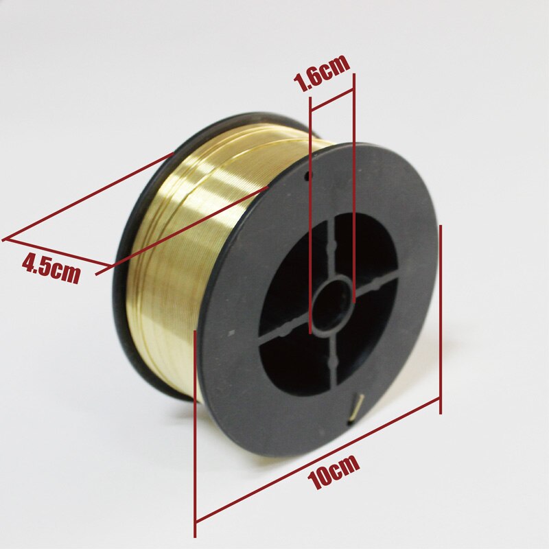 Tig messing lodningsstænger lodning gas svejsetråd lodning fyldplade reparation rund 0.8mm 1mm 1.6mm 2mm 2.5mm 3mm 4mm 5mm 6