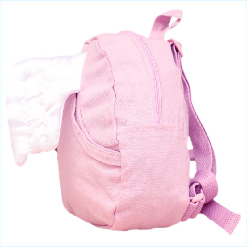 Loopstoeltje Rugzak Mooie Angel Wing Kids Safety Harness Rugzak Kind Outdoor Wandelen Veiligheid Strap Bag Leash Rugzak BB0663: Pink