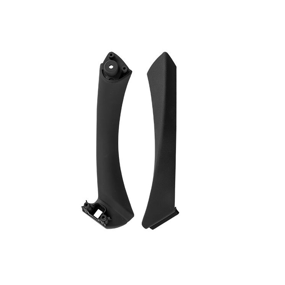 Auto Binnenste Handvat Interieur Deurklink Panel Handvat Pull Trim Cover Grijs Beige Zwart Links Rechts Voor Bmw 3X E90 e91: Black(on the left)