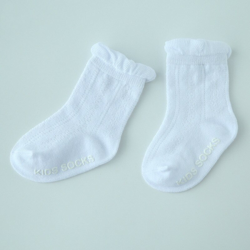 zomer baby sokken baby meisjes dunne mesh katoenen sokken voor kids unisex losse buis pasgeboren sokken beste