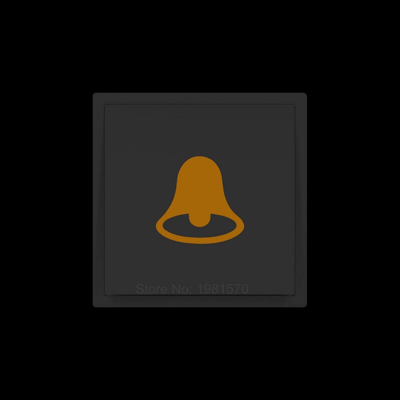 Glow in the Dark Doorbell Switch Sticker Night Light Door Bell Sticker Sign Merry Christmas Vinyl Wall Decor Luminous Stickers