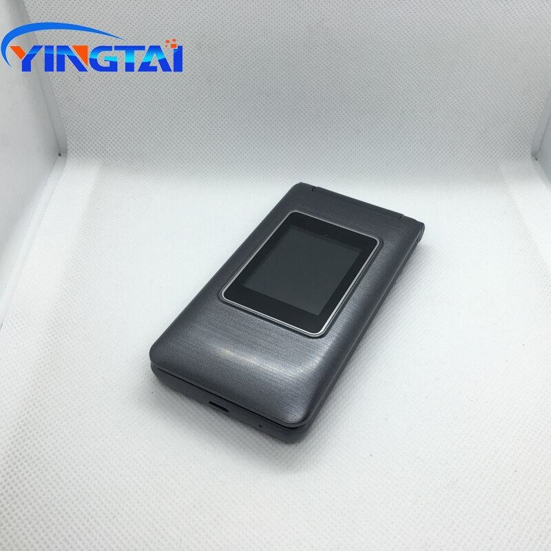 Yingtai T39D Flip Mobiele Telefoon Dual Screen Dual Sim Mtk Drukknop Telefoon Celular Clamshell Mode Toetsenbord Telefoon Bluetooth