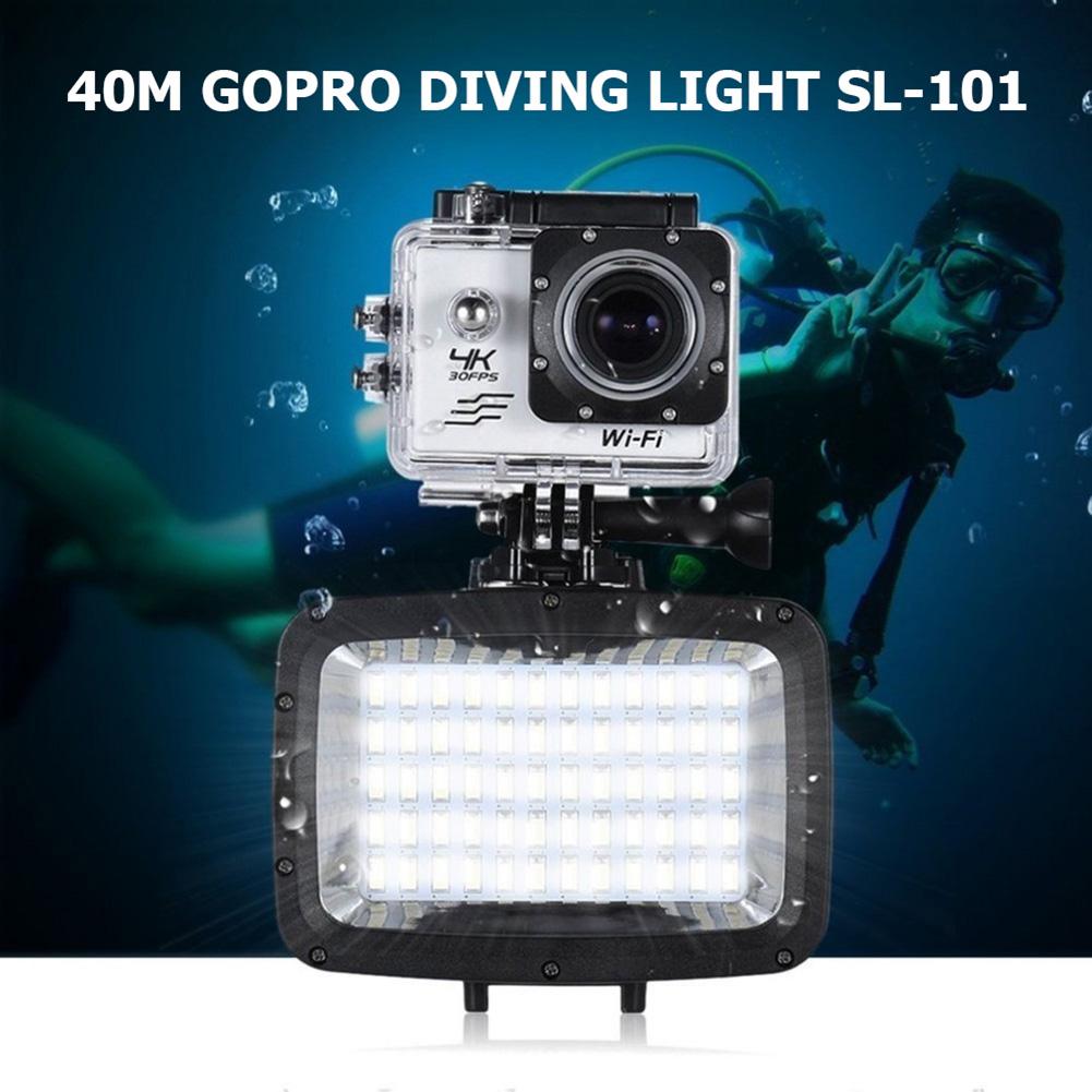 1800LM Fotografie Lamp SL-101 Led Duiken Camera Video Vulling Licht Onderwater Duiken Licht Voor Gopro Hero 3 4 Studio Accessoires