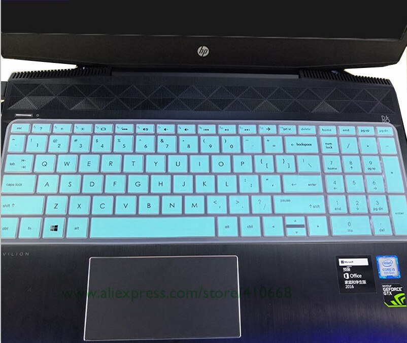 For HP Pavilion Gaming 16 16-A0013tx 16-a0056TX 16 16.1 inch Silicone Notebook Laptop Keyboard Cover Skin Protector Film