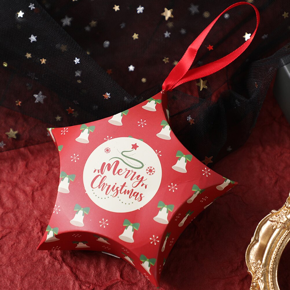 Kerstcadeau Dozen Kerst Papier Dozen Chocolade Snoep Goodies Dozen Papier Gunst Behandelen Prachtige Kerstcadeau Dozen