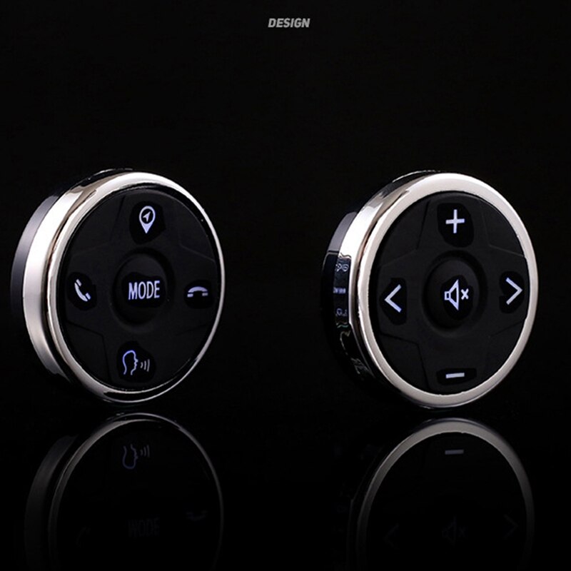 10 Keys Music Wireless Dvd Gps Navigation Radio Buttons Universal Car Steering Wheel Remote Control Panel