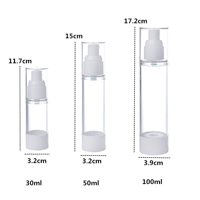 PURDORED 1 Pc Women Spray Cosmetic Lotion Bottle Clear Traveler Press Bottle Shampoo Packing Bottle Liquid Dispenser Bottles