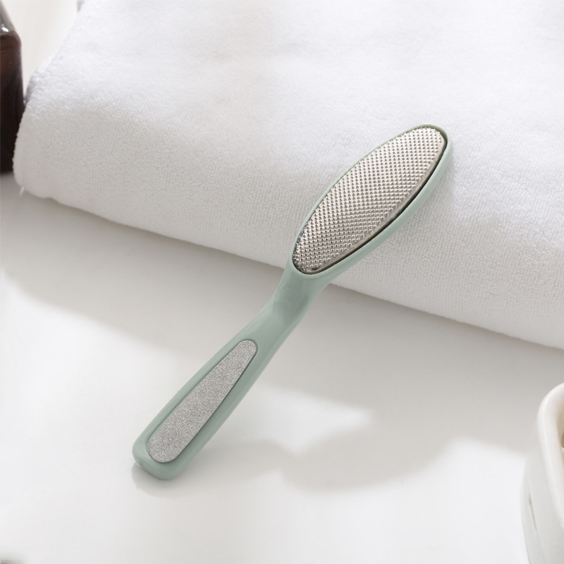 Râpe à pied professionnelle Double face, râpe à pied, râpe à peaux mortes dures, élimination des callosités, lime de pédicure, râpe à talon, outils de soins des pieds: Rose