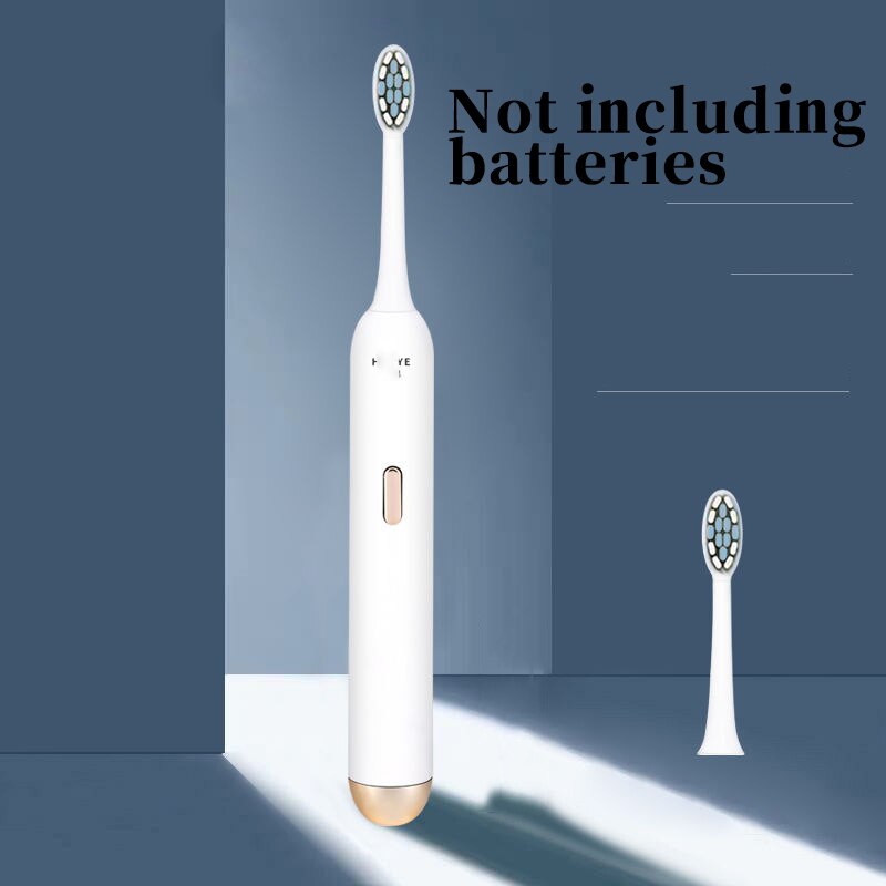 Schall- XIOMI Elektrische Zahnbürste USB Aufladbare Zahnbürste Wasserdichte Ultra Schall- Automatische Zahnbürste Intelligente Heimat Gesunde: Weiß 2 Köpfe