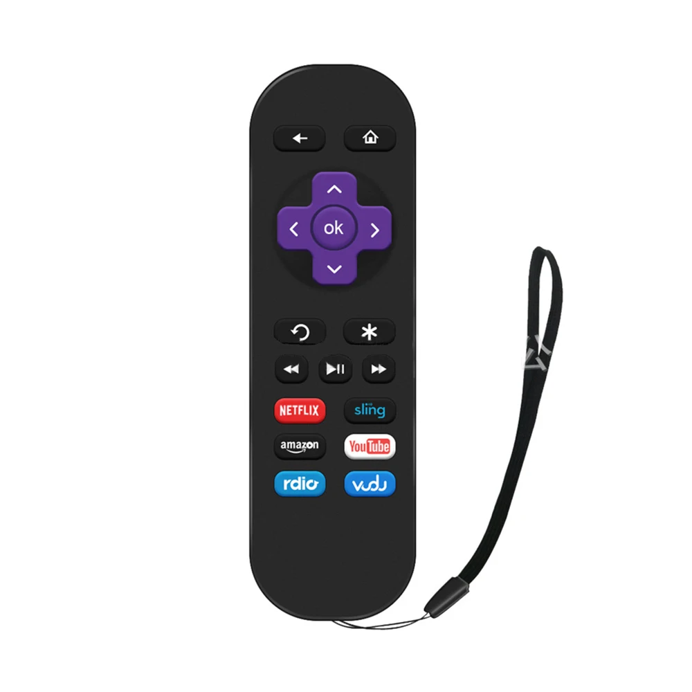 Nowość dla Roku 1 2 3 Zamienny pilot zdalnego sterowania do Roku Express+ LT/HD/XD/XDS/N1