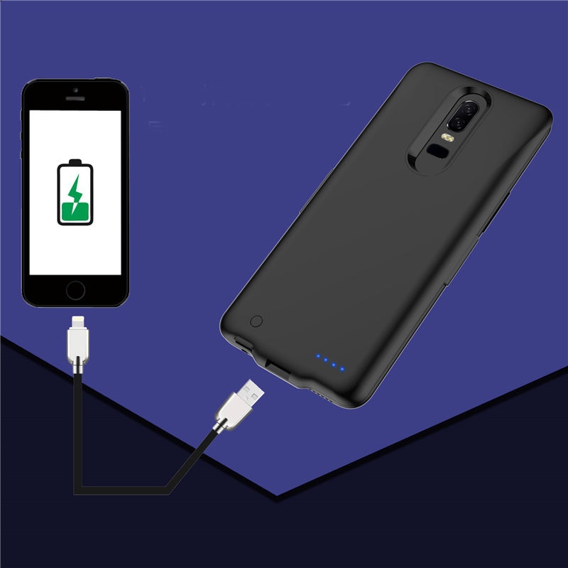 Funda de batería con clip trasero para Xiaomi PocoPhone F1, cubierta de carga de respaldo, cargador de batería, PocoPhone F1