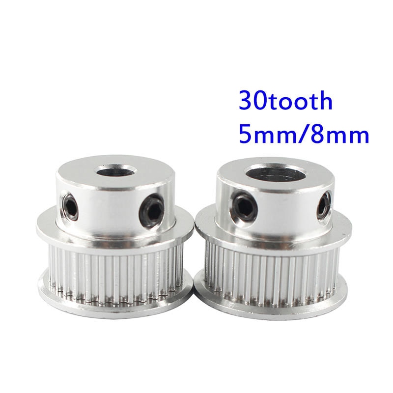 GT2 poulie 30 36 40 60 dents 60 T 5mm alésage GT2 poulie de distribution pour Reprap 3D imprimante pièces gt2 poulie 60 dents