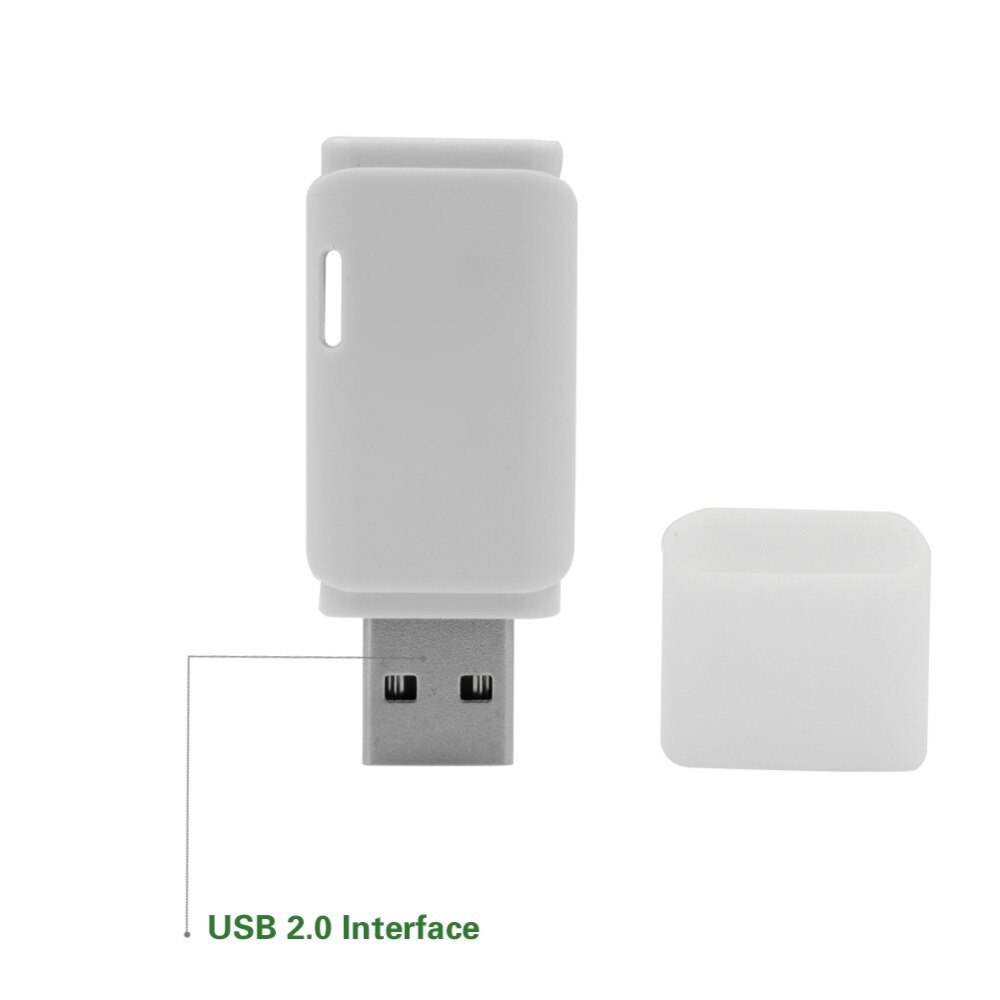 100% di capienza Reale penna unità 32GB 16GB Pendirve 8GB Usb veloce unità USB 2.0 Bastone di Memoria veloce bianco penna unità U Disk Regalo