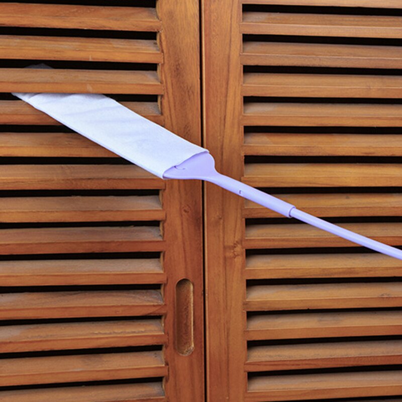 Barredora hogar polvo cama inferior limpieza barrido pared techo polvo mango largo hueco cepillo para quitar el polvo