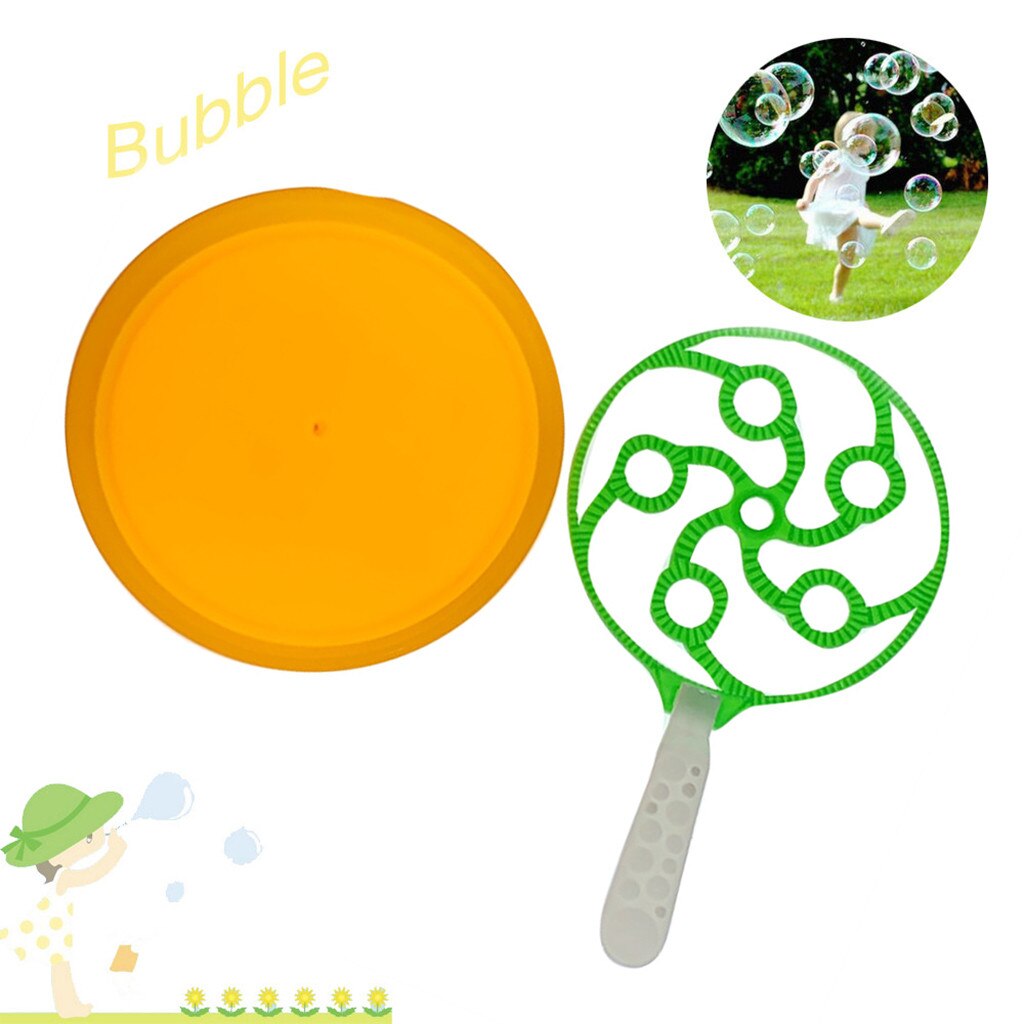 Blowing Bubble Wand For Outdoor Toy Funny Bubble Wand Tool Soap Bubble Concentrate Stick Soap Bubbles Wands Set Toy For Kids: B