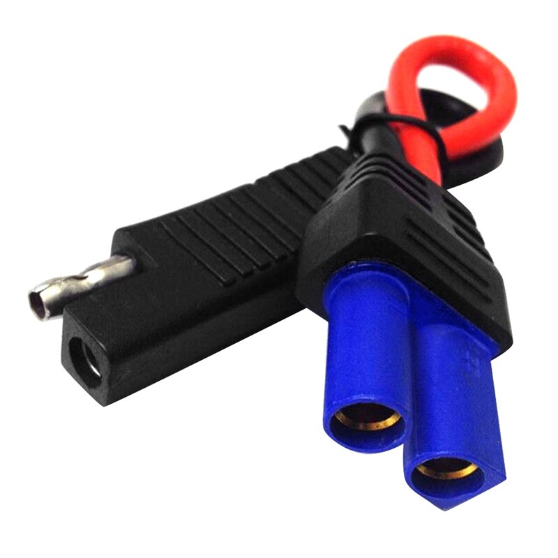 Adapterkabel sae stekkerkabel naar  ec5 vrouwelijke stroomkabel batterij zonnekabel met zwart